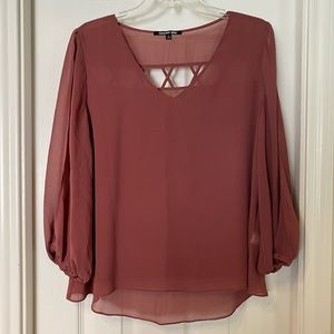 Gianni Bini Mauve top